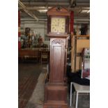 A Wm. Terry of Bedale long case clock a/f postage unavailable