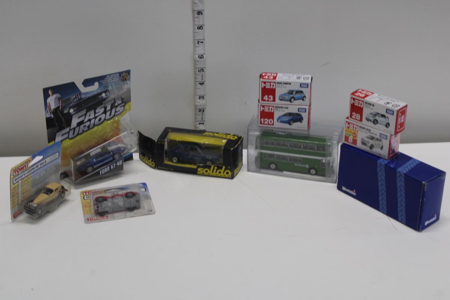 A job lot of assorted die cast models