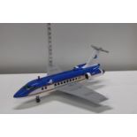 A large Lego model aeroplane