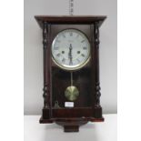 A Lincoln 31 day wall clock a/f postage unavailable