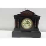 A quality American Ansonia slate mantle clock postage unavailble