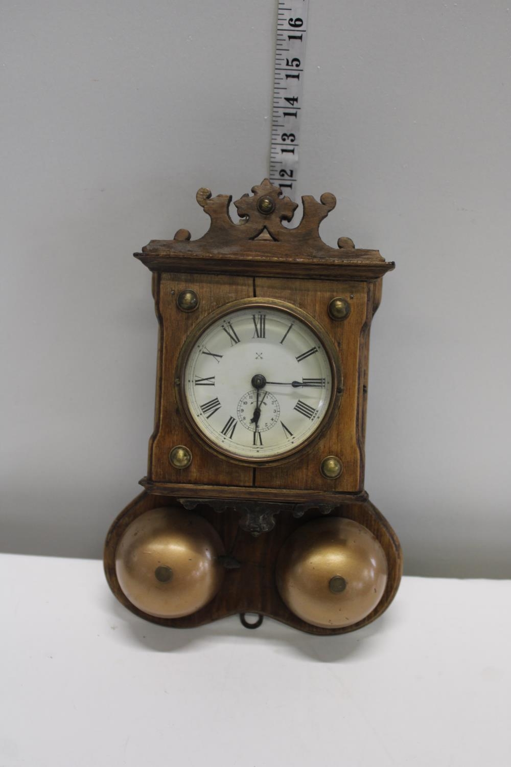 A German made chiming wall clock a/f