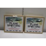 Two boxed & sealed Plane Spotting gift sets