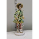 A vintage Italian porcelain figurine