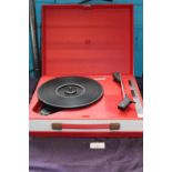 A 1970s portable Fidelity record player