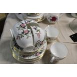 A Wedgwood bone china tea set