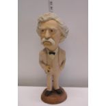 A 1970s ESCO figure of Mark Twain