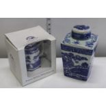 Two boxed pieces of collectable Rington's ceramics