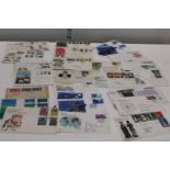 A large selection of first day covers etc