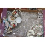 A job lot of assorted glassware and ceramics 'no postage available'