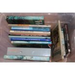 A job lot of military related books 'no postage available'