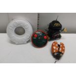 A selection of novelty radios