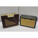 Two vintage radios