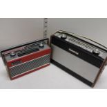 Two vintage Roberts radios