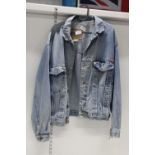 A vintage Diesel denim jacket size M