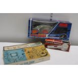 A boxed remote controlled helicopter & two boxed mid century items