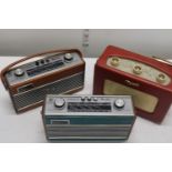 Three vintage Roberts radios
