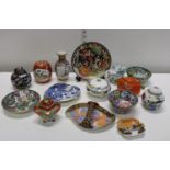A selection of oriental ceramics