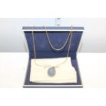 Astley Clarke gold on silver pendant & chain