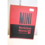 A vintage mini car workshop manual