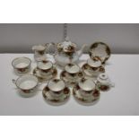 A Royal Albert OCR Old Country Roses 16 piece tea service