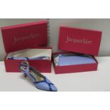 A boxed JacquesVert Ladies bag and pair of shoes (worn)