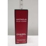 A boxed Chanel men's vaporiser spray
