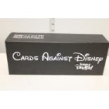 A boxed set of cards against Disney