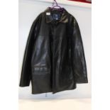 A men's black jacket size L