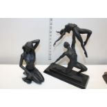 Two collectible figurines