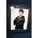 A signed photo of Daniel Radcliffe