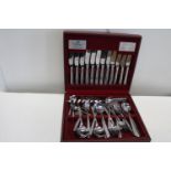 A box set of viners cutlery