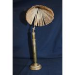 A rare Days patent brass chimney fan