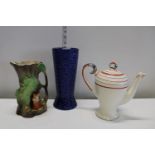 Three pieces of collectible pottery including Withersea ware