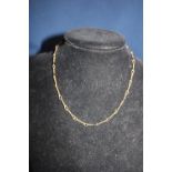 A 9ct gold necklace 4.69 grams
