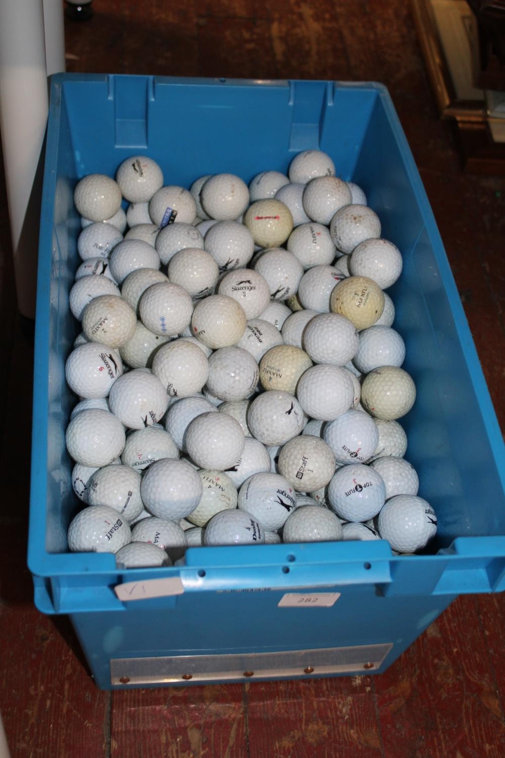 A large quantity of used golf balls Postage unavailable