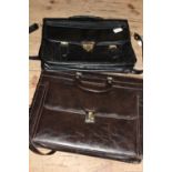 Two attache shoulder cases