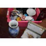 A job lot of assorted ceramics and collectables Postage unavailable