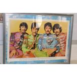 A original framed 1967 fan club poster Postage unavailable