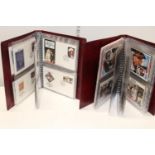 Two folders of first day covers
