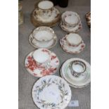 A selection of assorted ceramics including Royal Worcester