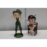 Two Betty Boop figures
