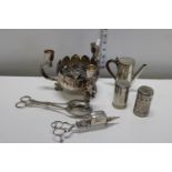 A good selection of vintage silver plated ware