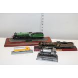 A selection of model locomotives etc