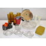 A job lot of 60's & 70's kitchenalia etc shipping unavailable