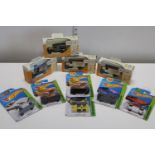 A selection of Hot wheels die-cast models & other