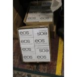 A large qty of new EOS lip balms