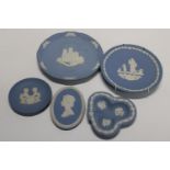 A selection of Wedgewood jasper ware