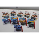 A selection of Hot wheels die-cast models