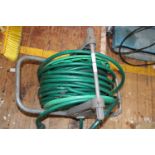 A garden hose on reel shipping unavailable